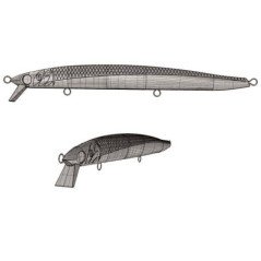 HERAKLES LONG JOHN-FL 187MM 33GR