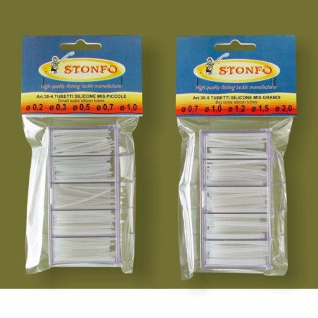 STONFO TUBETTI IN SILICONE TRASPARENTE