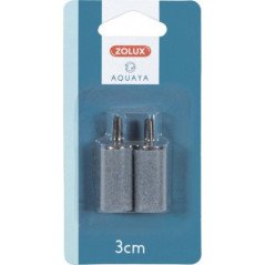 ZOLUX PIETRA POROSA CILINDRICA 3 CM DIFFUSORE D'ARIA 2 PZ