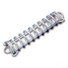 TREM MOLLA PER ORMEGGIO ACCIAIO INOX LUCIDATO 85X420