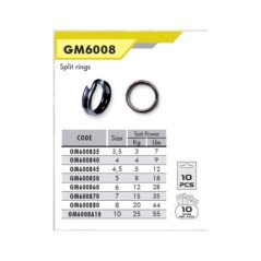 COLMIC SPLIT RING ANELLINI SPACCATI ALTA TENUTA