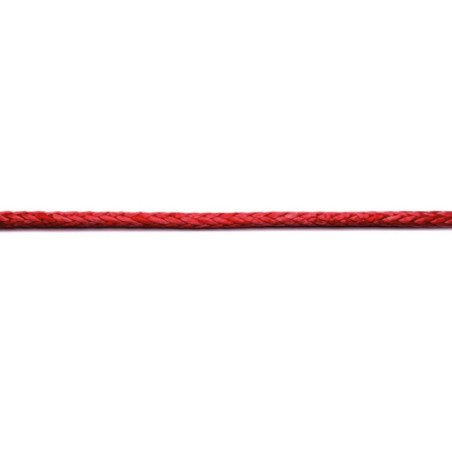 TREM CIMA SENZA CALZA IN DYNEEMA HOBART COLORE ROSSO 6MM