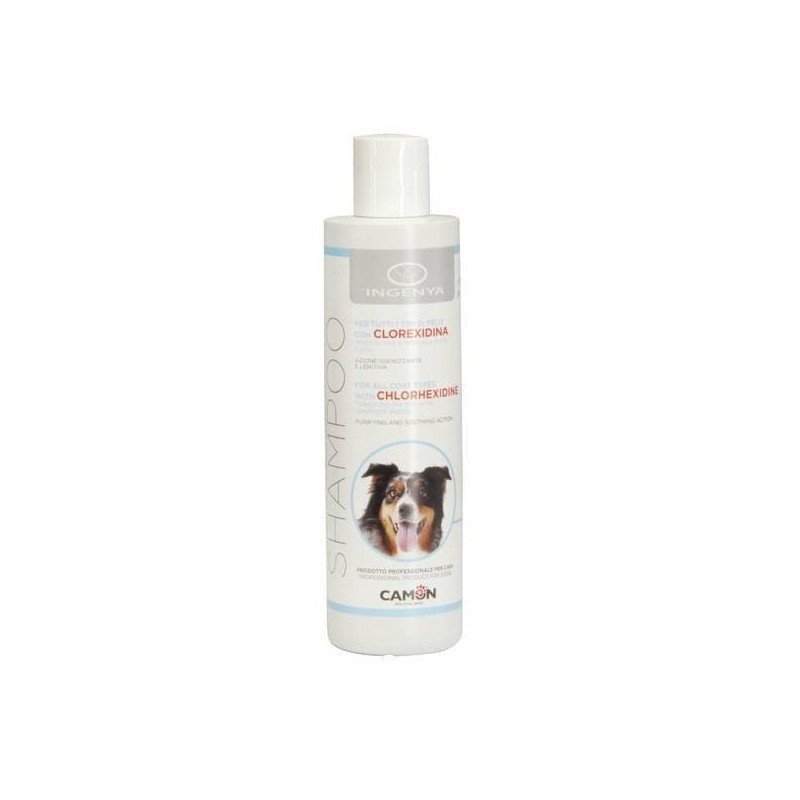 CAMON SHAMPOO INGENYA CON CLOREXIDINA PER CANI 250ML