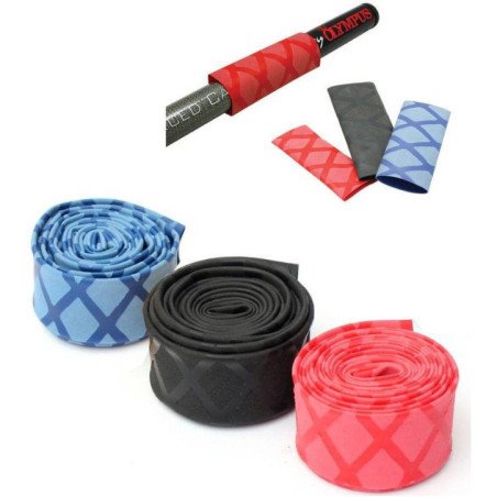 GUAINA TERMORESTRIGENTE 30mm BLU PER CANNE