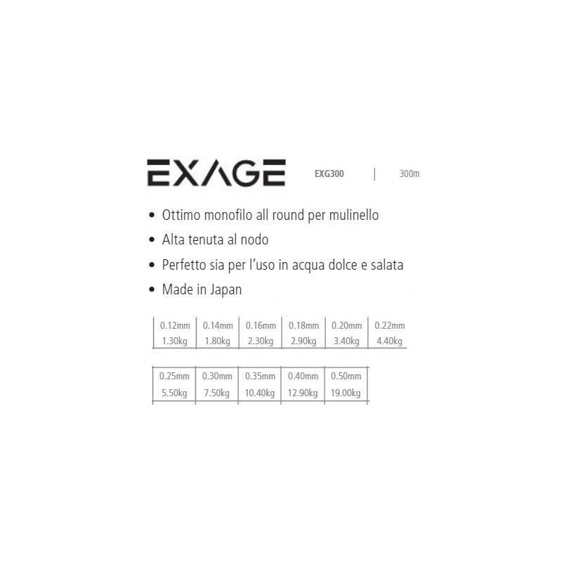 SHIMANO MONOFILO EXAGE 300MT