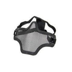 PHANTOM MASCHERA A MEZZO VISO CON COPERTURA IN ACCIAIO BLACK