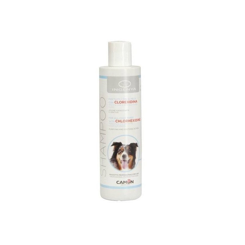 CAMON SHAMPOO INGENYA CON CLOREXIDINA PER CANI 250ML