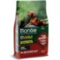MONGE BWILD CROCCANTINI ADULT ALL BREEEDS AGNELLO CON PATATE PISELLI
