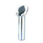 PORTACANNE INOX DA INCASSO CON TAPPO NERO