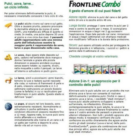 FRONTLINE COMBO CANI PICCOLI 2-10KG 3 PIPETTE