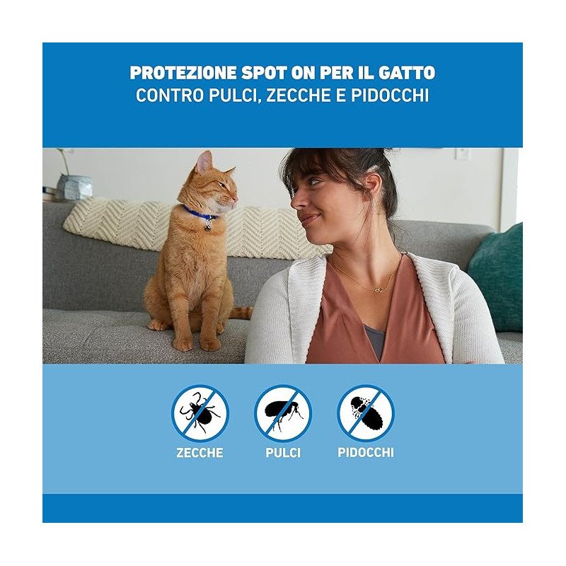 FRONTLINE SPOT ON PER GATTI 3 PIPETTE