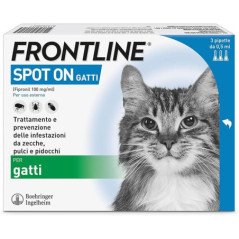 FRONTLINE SPOT ON PER GATTI 3 PIPETTE