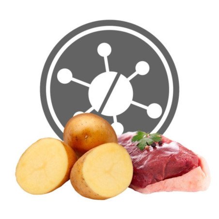 EXCLUSION CANE UMIDO HYPOALLERGENIC ANATRA E PATATE 200GR