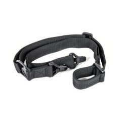CINGHIA A DUE PUNTE BLACK RIVER SLING NERA 100% NYLON