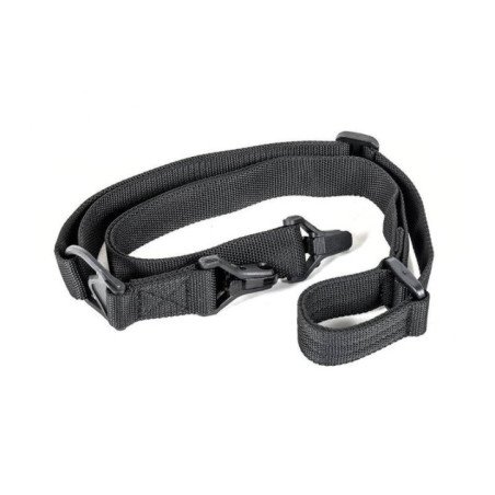 CINGHIA A DUE PUNTE BLACK RIVER SLING NERA 100% NYLON