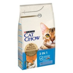PURINA PRO PLAN GATTO SECCO CAT CHOW TACCHINO 3 IN 1 1.5KG