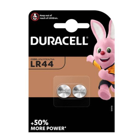 DURACELL LR44 EXTRA LIFE 2 PZ