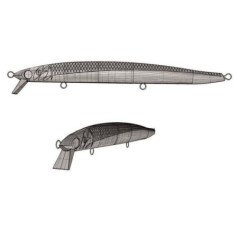 HERAKLES LONG JOHN-FL 187MM 33GR