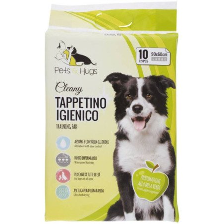 FLAIRPET CLEANY TAPPETINI IGIENICI PROFUMATI MELA 12PZ. 60x60