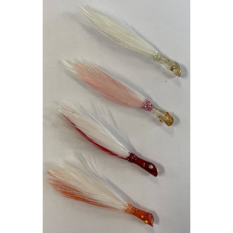 ARTIFICIALE SIMIL 6CM SALTAPICCHIO CON PIUMA