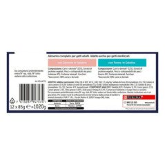 PURINA GATTO FELIX LE GHIOTTONERIE SALMONE E TONNO 12X85GR