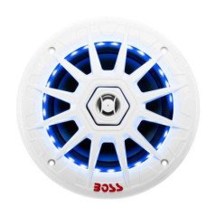 BOSS MARINE COPPIA ALTOPARLANTI MRGB65 LED BIANCHI