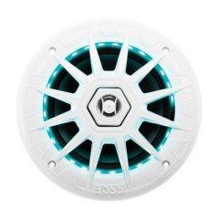 BOSS MARINE COPPIA ALTOPARLANTI MRGB65 LED BIANCHI