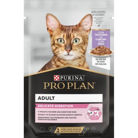 PURINA GATTO DELICATE DIGESTION CON TACCHINO 85GR