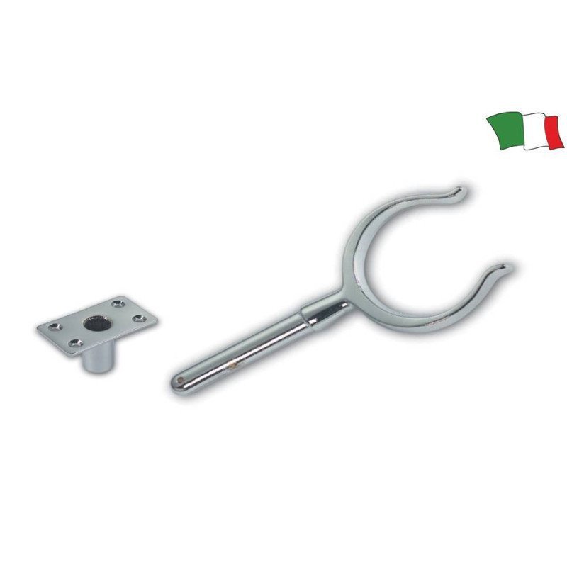 GFN SCALMIERA IN OTTONE CROMATO 58MM