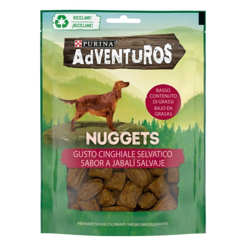 PURINA ADVENTUROS NUGGETS CINGHIALE 90GR