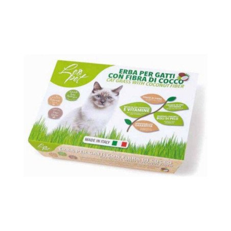 LEOPET ERBA PER GATTI CON FIBRA DI COCCO