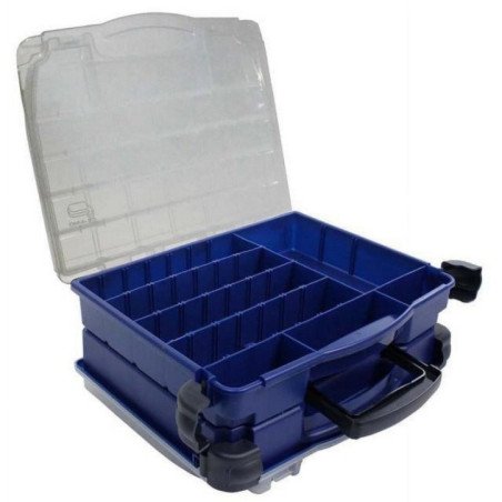 PLANO CASSETTA DBL COVER 2 SIDED BLUE/CLEAR