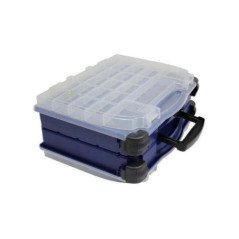 PLANO CASSETTA DBL COVER 2 SIDED BLUE/CLEAR