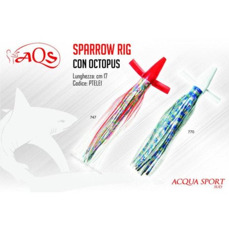 AQS AEROPLANINO CON OCTOPUS SPARROW RIGS