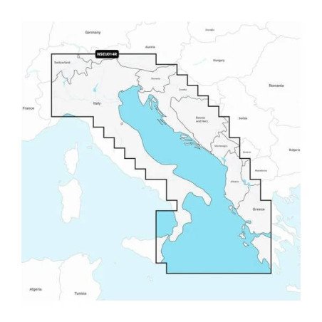 GARMIN CARTOGRAFIA NAVIONICS + ADRIATIC SEA