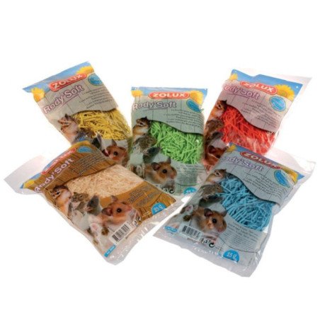 ZOLUX RICCIOLI DI CARTA RODY SOFT COLOR 25GR