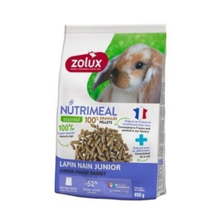 ZOLUX NUTRIMEAL GRANULES PELLETS CONIGLIO