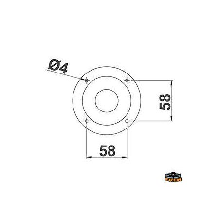 TREM CONTENITORE PORTADOCCETTE MIXER BIANCO