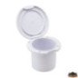 TREM CONTENITORE PORTADOCCETTE MIXER BIANCO