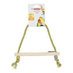 ZOLUX ALTALENA IN CORDA CON TRESPOLO IN LEGNO