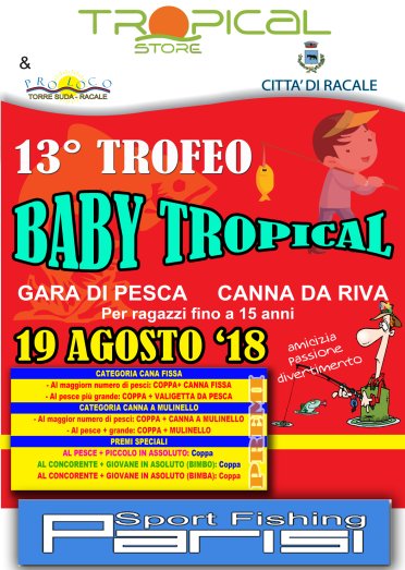 13° TROFEO BABY TROPICAL 2018